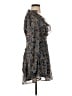 City Studio 100% Polyester Paisley Gray Cocktail Dress Size S - photo 4