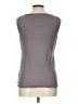Eileen Fisher 100% Merino Wool Silver Sleeveless Top Size L (petite) - photo 2