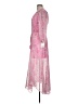 Taylor 100% Polyester Paisley Pink Cocktail Dress Size 6 - photo 5