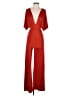 Love J Solid Red Jumpsuit Size S - photo 1