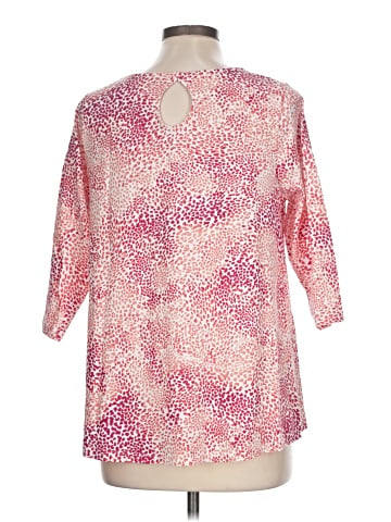 Roaman's 3/4 Sleeve Blouse (view 2)