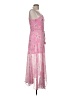 Taylor 100% Polyester Paisley Pink Cocktail Dress Size 6 - photo 4