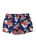 Old Navy 100% Cotton Floral Blue Shorts Size 6 - photo 2