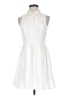 Monteau Solid White Casual Dress Size S - photo 1