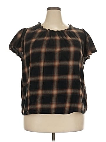 Walmart Short Sleeve Blouse (view 1)