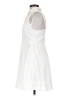 Monteau Solid White Casual Dress Size S - photo 5