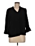CeCe Black 3/4 Sleeve Blouse Size M - photo 1