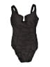Miraclesuit Solid Brown One Piece Swimsuit Size 10 - photo 1