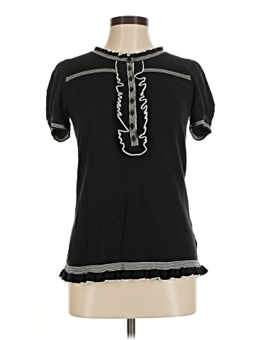 Nicole by Nicole Miller Short Sleeve Blouse (view 1)