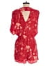 Gentle Fawn 100% Rayon Hearts Red Romper Size S - photo 2