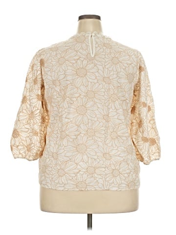 Cato 3/4 Sleeve Blouse (view 2)