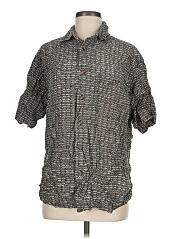 Liz Claiborne Short Sleeve Button-Down Shirt (view 1)