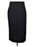 Vince Camuto Solid Black Formal Skirt Size S - photo 2