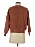 Old Navy 100% Polyester Animal Print Brown Pullover Sweater Size S - photo 2