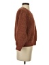 Old Navy 100% Polyester Animal Print Brown Pullover Sweater Size S - photo 4