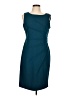 Andrew Marc Solid Teal Cocktail Dress Size 12 - photo 1