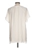 Old Navy 100% Polyester Ivory Short Sleeve Blouse Size L (tall) - photo 2