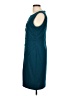 Andrew Marc Solid Teal Cocktail Dress Size 12 - photo 5