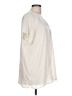 Old Navy 100% Polyester Ivory Short Sleeve Blouse Size L (tall) - photo 4