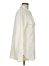 L.L.Bean 100% Tencel Color Block Ivory Long Sleeve Button-Down Shirt Size M - photo 4