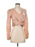 idem ditto Tan Long Sleeve Blouse Size S - photo 1