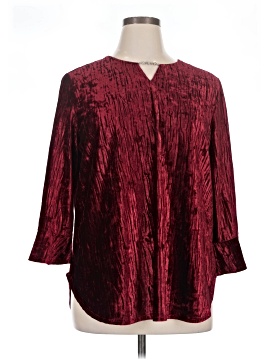 Alfred Dunner 3/4 Sleeve Blouse
