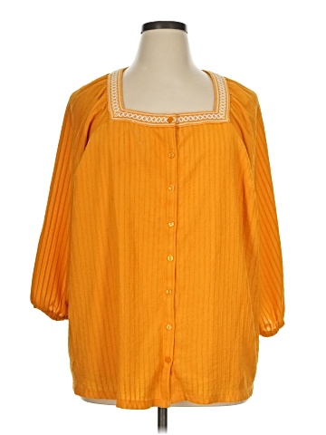 Isaac Mizrahi LIVE! 3/4 Sleeve Blouse (view 1)