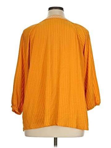 Isaac Mizrahi LIVE! 3/4 Sleeve Blouse (view 2)