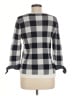 Talbots Outlet 100% Cotton Checkered-gingham Black Pullover Sweater Size M - photo 2