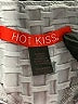 Hot Kiss Chevron-herringbone Gray Athletic Shorts Size L - photo 3