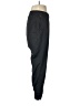Adidas 100% Polyester Solid Black Casual Pants Size M - photo 4
