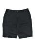 Merona 100% Cotton Solid Black Cargo Shorts Size 10 - photo 1