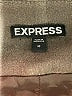 Express Solid Brown Formal Skirt Size 10 - photo 4