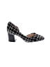 Alex Marie Houndstooth Black Heels Size 5 1/2 - photo 1