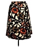 J.Crew Print Black Casual Skirt Size XL (estimated) - photo 1
