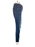 Express Solid Blue Jeans Size Sm R - photo 4
