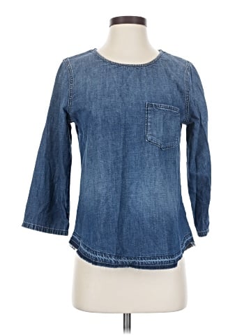 Madewell 3/4 Sleeve Top (view 1)