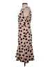 Ann Taylor Polka Dots Brown Cocktail Dress Size 2 - photo 5