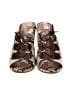 Aquazzura Animal Print Ivory Tan Heels Size EU 38 1/2 - photo 2