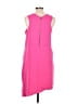 Cupio 100% Polyester Solid Pink Cocktail Dress Size L - photo 2