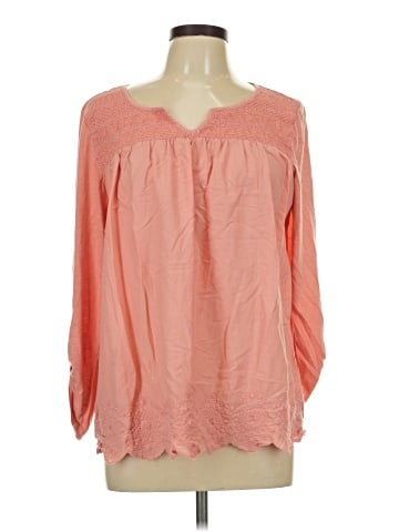 Gloria Vanderbilt Long Sleeve Blouse (view 1)