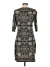 Max Studio Paisley Gray Cocktail Dress Size L - photo 2