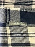 Charlotte Russe Plaid Blue Long Sleeve Button-Down Shirt Size M (estimated) - photo 7