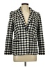 Talbots Houndstooth Ivory Blazer Size 12 Petite - photo 1