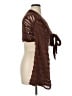 Romwe 100% Polyester Brown Cardigan Size XL - photo 4