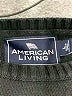 American Living 100% Cotton Graphic Black Pullover Sweater Size L - photo 7