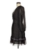 Max Studio Paisley Black Casual Dress Size M - photo 5