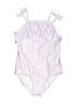 Carter's Stripes Purple One Piece Swimsuit Size 3T - photo 1