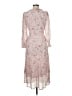 Simple Retro Pink Cocktail Dress Size M - photo 2