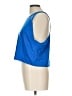 Mono b Blue Sleeveless Top Size L - photo 5